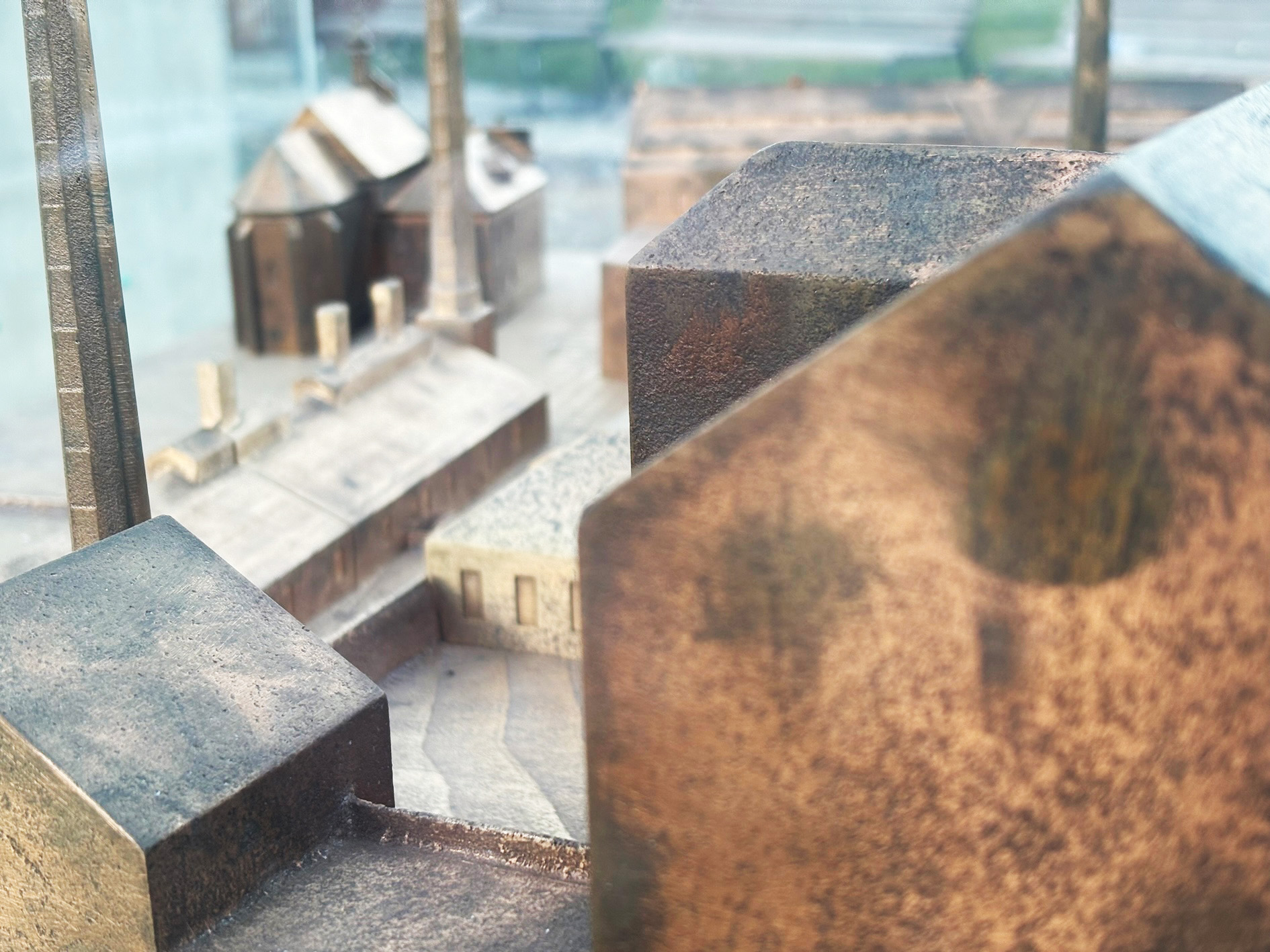 Bronzové modely města Krnova